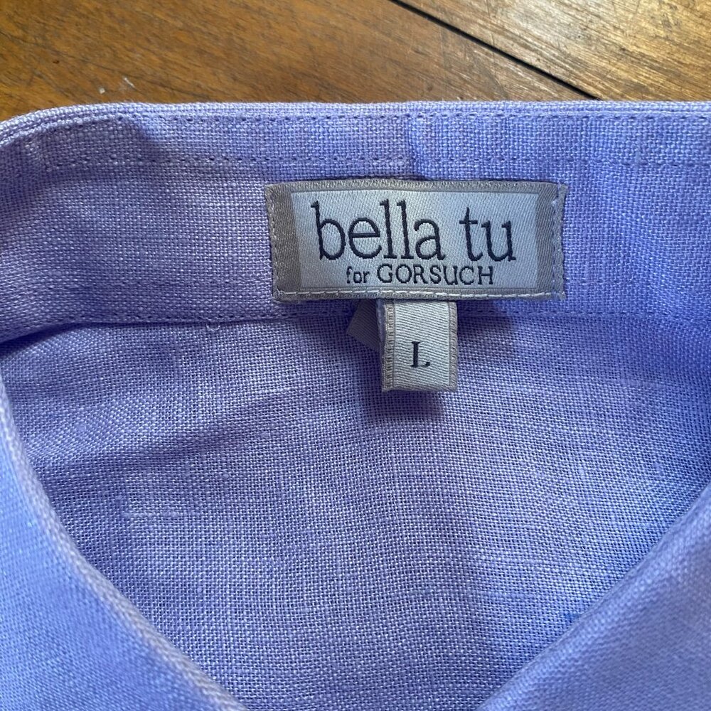 Bella Tu Gorsuch Linen Beaded Blouse - Picture 2 of 8